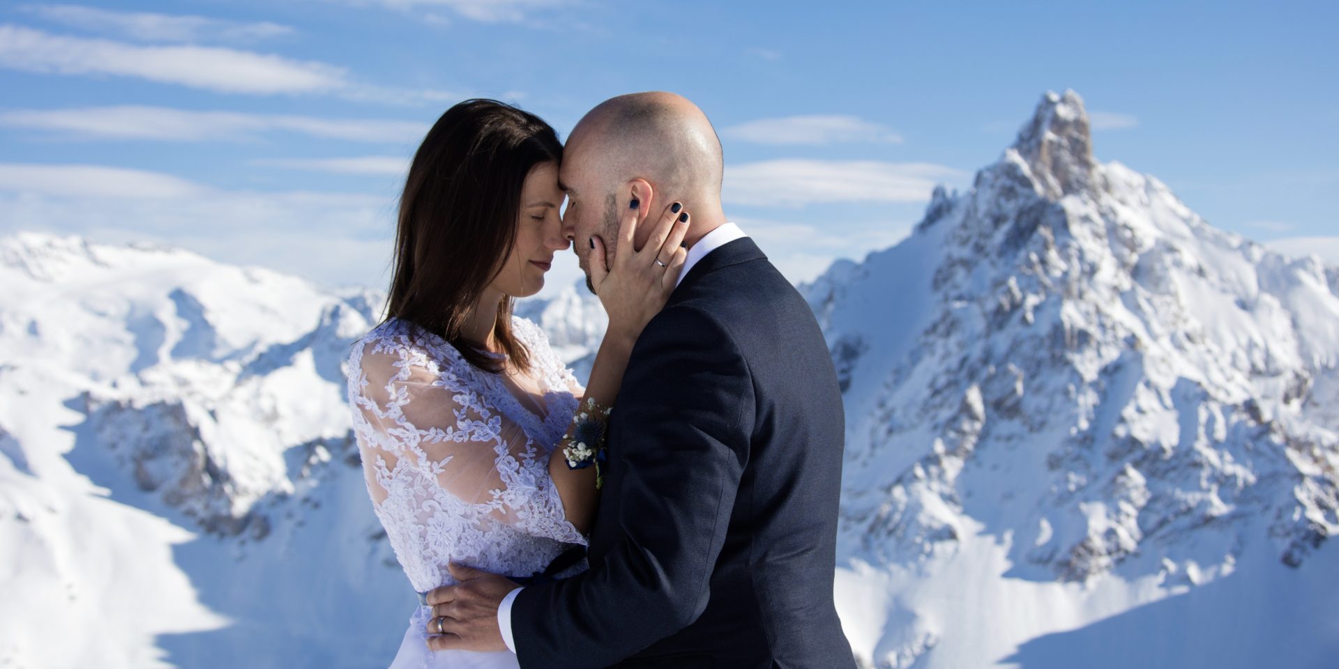 Photographe mariage Chambéry Chambéry courchevel Winter wedding courchevel
