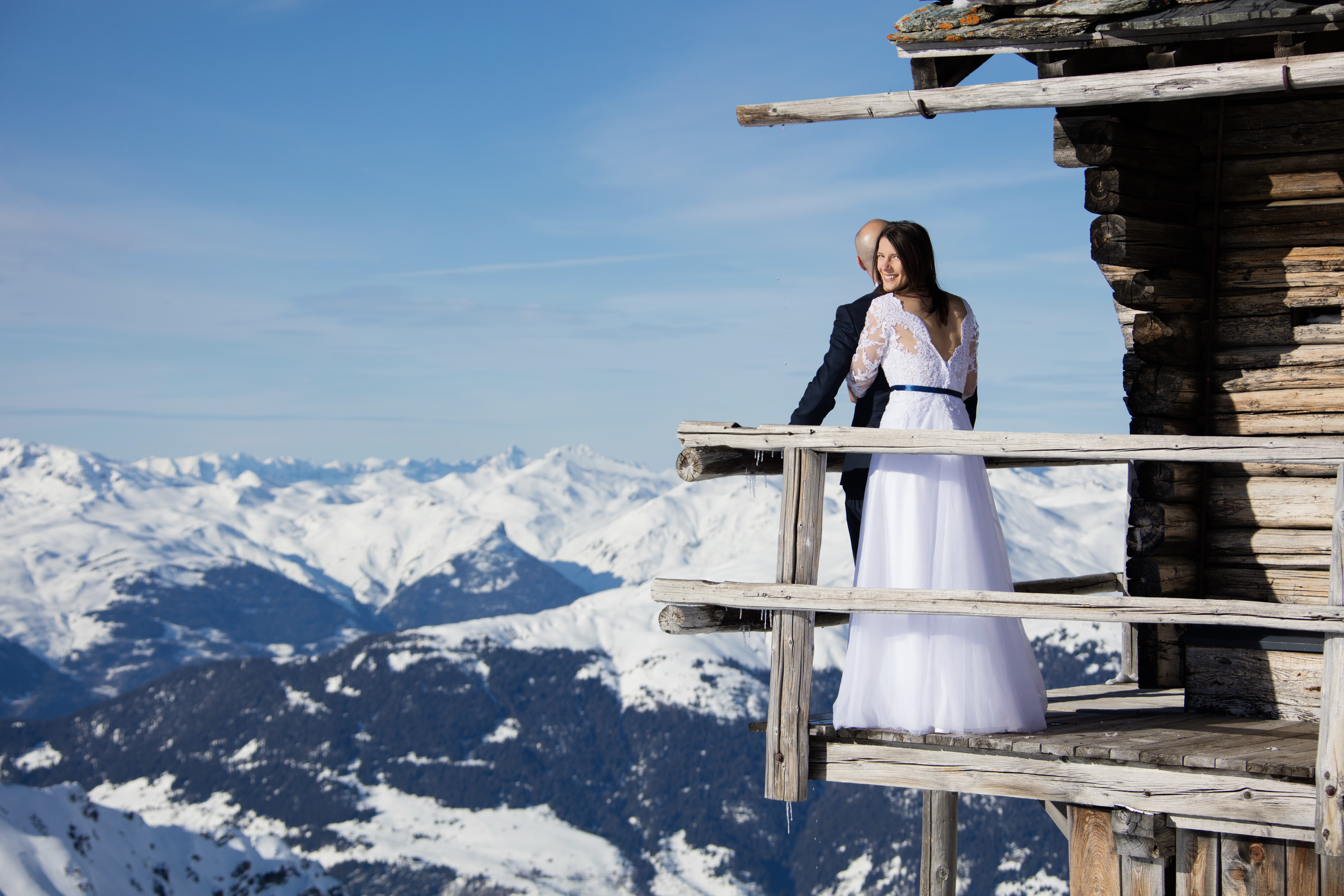 Photographe mariage Grenoble Chambéry courchevel Winter wedding courchevel